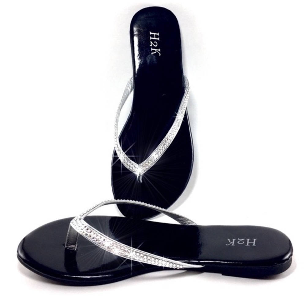 💠Custom Swarovski Crystal Flip Flops